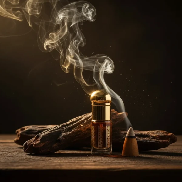 عود كمبودي مع بخار عطر