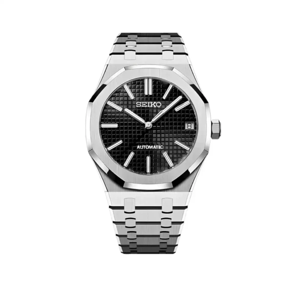 ساعة سيكو رويال أوك السوداء