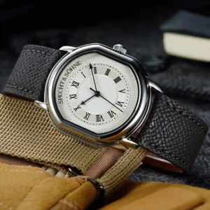 ساعة كوارتز 35 مم للرجال – مينا رمادي أنيق للاستخدام اليومي - الصورة 6