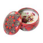 شمعة الكاكي الياباني - تجربة عطرية فاخرة برائحة طبيعية منعشة