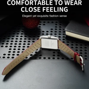 ⁦ساعة ديزرت ويفز الكوارتز 28 مم – ساعة يد رجالية من الفولاذ المقاوم للصدأ مع حركة كوارتز يابانية⁩ - الصورة ⁦5⁩