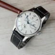 ساعة 1963 طيار مع حركة ST1780 الأوتوماتيكية وسوار جلد طبيعي.