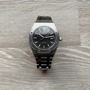 ⁦ساعة سيكو رويال أوك السوداء | 40مم | أوتوماتيكية⁩ - الصورة ⁦4⁩