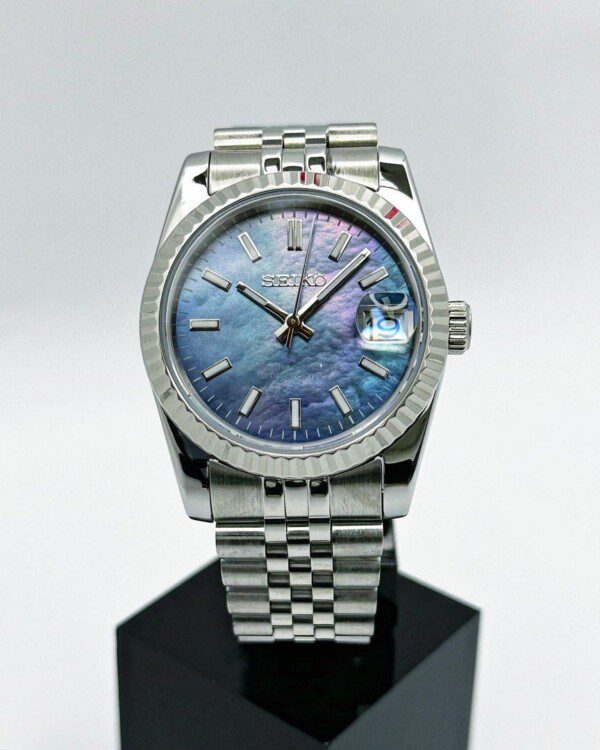 ساعة سيكو ديت جست بقرص اللؤلؤ