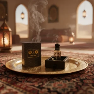 عطر الشيخ من أمواج – زيت عطري نقي ممزوج بالمسك الإسباني – 1 تولة (12 جرام) - الصورة 3